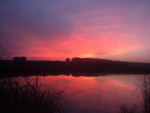Klein Gat bij Zonsondergang Juli 2014